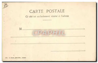 Casa del Sagitario — Amiens — L. Caron, fotógrafo-editor, Amiens — Reverso