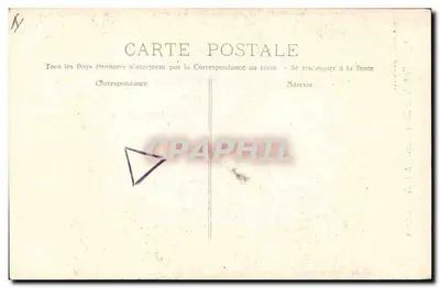 Las Świętej Baume - Aleje Belladon — P. Ruat, Wydawca - Marsylia, nr 691 — Rewers