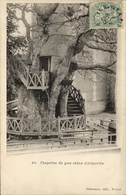 Chapélias do grande carvalho de Allouville — Delamare, editor, Yvetot