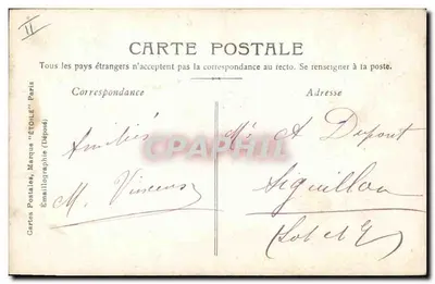 Mulher e criança diante de uma carta decorada com flores — Stebbing Fot. — Editora: Cartas Postais 'ÉTOILE' Paris — Verso
