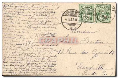 Kobiety i światło latarni — Martilla i jej port — wydawca A. VERNY, nr 39 — Rewers