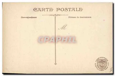 Hôtel de Ville de Lille in brand — illustratie — Uitgever: Chambre Syndicale Française — Achterkant