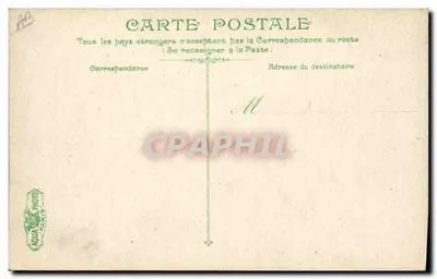 Mise à l'eau d'une Baleinière — A Vida do Marujo — Editor L.V.G.C. n° 2885 — Verso