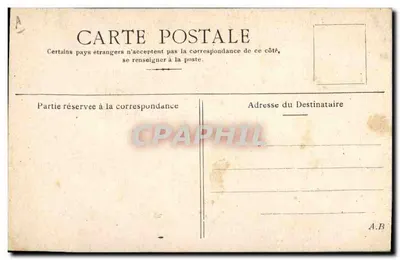 Arranjo de rosas e flores azuis — texto impresso 'Vá para onde eu quero estar' — editor A.B. — Verso