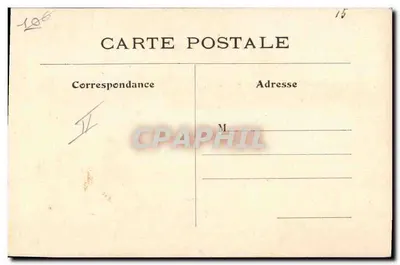 Peixe com cesta de flores — 1º de Abril — editor desconhecido, número de série não visível — Verso