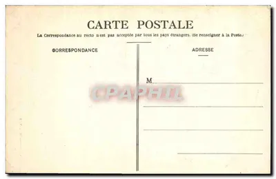 Oud-Bressanne — vrouw in traditioneel kleding — L. Ferrand, uitgever, Bourg — Achterkant