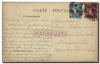 Bressanne — Trajes antigos — Editor não identificado, número de série não visível — Verso
