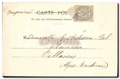 Bressane — Portret kobiety w stroju tradycyjnym — D. Duval, fot., Bourg — Rewers