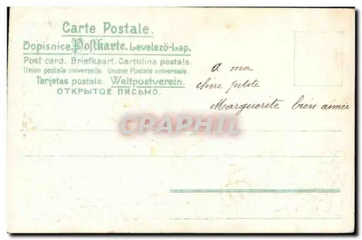 Fleurs et roses — Souvenirs d'amitié — Éd. E. Dumas — Verso