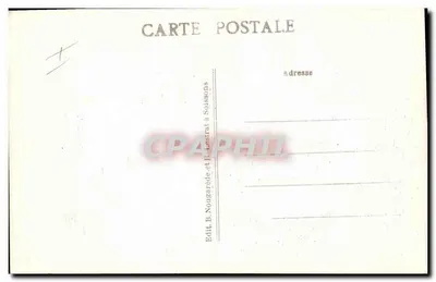Soissons — Parque de Saint-Crépin — Os Campos de Tênis — Verso