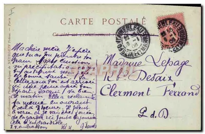 Floresta de Fontainebleau — Le Pharamond — Coleções ND Phot — Verso