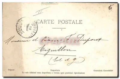 Músicos e musas sobre uma clave de sol — A.N. Paris, n°105 — Verso