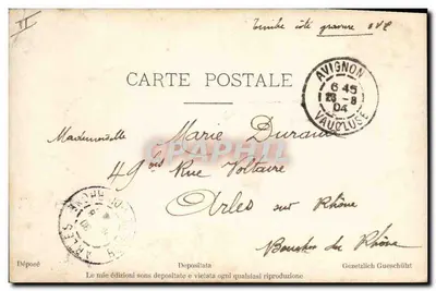 Muzycy i muze — scena mitologiczna — wydawca Paris, nr 305 — Rewers