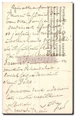 Mulher e criança em um paisagem — inicial R ornada — editor S.118 — Verso
