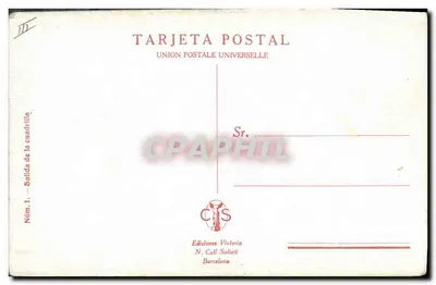Wyjście cuadrilly — Wydawnictwo Victoria, N. Coll Salieti, Barcelonie — Rewers
