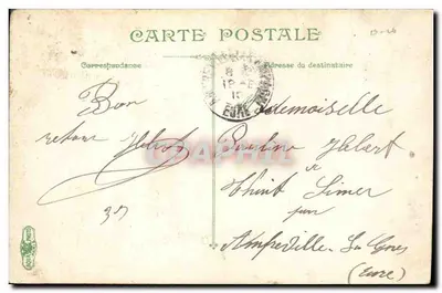 Infantaria — Batida de cobertores — L.Y. & Cie, n° 3596 — Verso