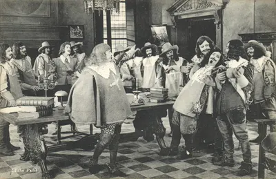 Os Três Mousquetaires — de Alexandre Dumas pai e Auguste Maquet — editado pela Pathé Consortium Cinéma