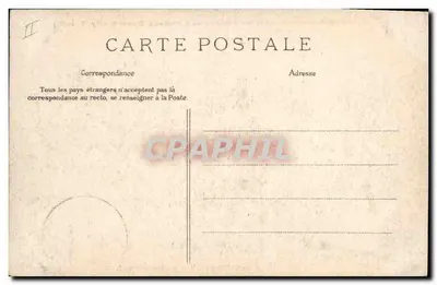 Casa de Aposentadoria dos Artistas Dramáticos em Pont-aux-Dames-Couilly (S.-et-M.) — Vista do parque — Editor C. L. C. — Verso