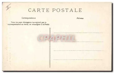 Casa de repouso dos Artistas Dramáticos — O Reservatório em Pont-aux-Dames-Couilly (S.-et-M.) — C.L.C. — Verso