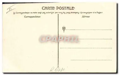 Marsylia — Wystawa Kolonialna 1906 — Kino, Francuska Afryka Zachodnia — Sklep ogólny — Rewers