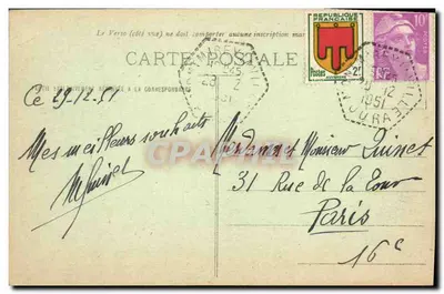 Velhas colunas da Bresse — O Trabalho das Vigílias — n° 6473 — Verso