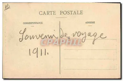 Stare stroje z Bresse — Zaproszenie na taniec — B. Ferrand, wyd., 41, Rue Centrale, Bourg (Ain) — Rewers