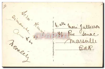 Villard-de-Lans (1045 m.) — Grand Hôtel de Paris — Tenis — A.M. — Rewers