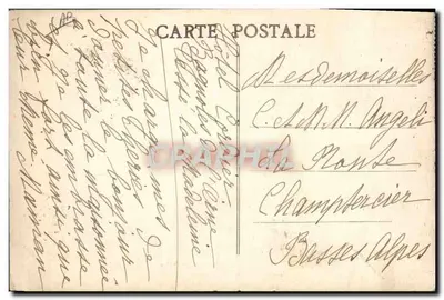 Tennis na hotelu Cordier — Bagnolles-de-l'Orne - Tessé-la-Madeleine — Fotografia Alleaume — Rewers