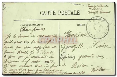 Châtel-Guyon — Nel Parco — Il Tennis — LI. — Verso