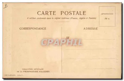 피에로의 도덕 — 플. 8 — Publications Artistiques de la Phosphatine Falières — 뒷면