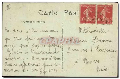 Vence (Alpes-Maritimes) — Quartier de la Drèche — Foto Bazar Bonjean, avenue Poch — Rewers
