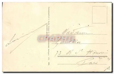 Kłącza hoprowe — ilustracja botaniczna — wydawca nie widoczny — Rewers