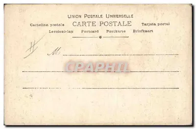 Mulher em vestido elegante — decoração floral e Arte Nova — Fleutlinger, Paris, n° 937/3 — Verso