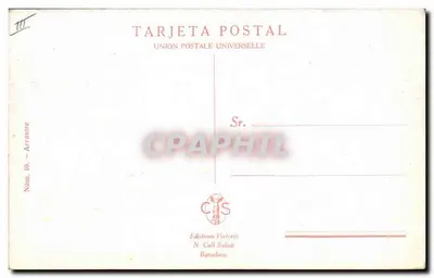 Torrenotering — scène van het einde van de strijd — Éditions Victoria, N. Coll Salièri, Barcelona, N° 10 — Achterkant
