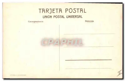 Byk ładowany — scena szopu — Ramon Llopis, N.º 9 — Rewers