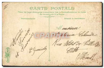 La Vie du Marin — Factionnaire sur la plage arrière — Éditeur non visible — Verso