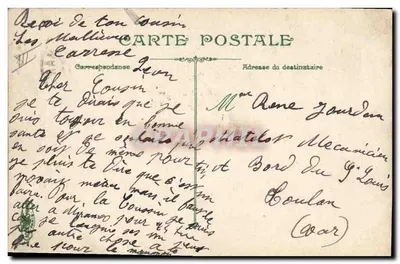 Escola de tambores — Infantaria — L.V. & Cie, n° 5580 — Verso