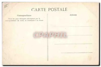 Grande Salão do Castelo — Casa de Aposentadoria dos Artistas Dramáticos em Pont-aux-Dames-Couilly — E. L. D. — Verso