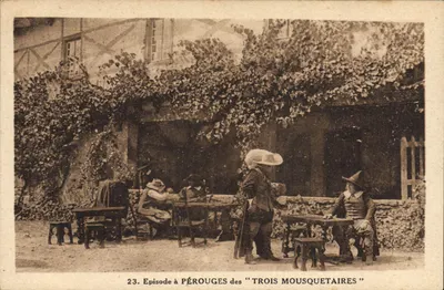 Pérouges — Episódio dos "Três Mousquetaires" — Editor não identificado, n° 23