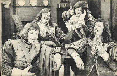 Os Três Mosqueteiros — segundo a obra famosa de Alexandre Dumas pai e Auguste Maquet — Cliché Pathé