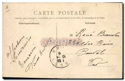 Lyon - Sala Rameau — editor B.F. Paris, n° 2770 — Verso