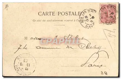 Batismo Bressan — B. Ferrand, editor, em Bourg (Ain) — Verso