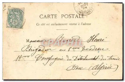 La Saint-Martin (Air connu) — B. Ferrand, editor, em Bourg (Ain) — número de série não visível — Verso