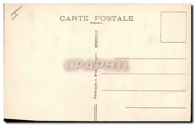 Le Pouliguen (L.-I) — Aleja Lasu w kierunku kortów tenisowych — Fototyp A. Bruel-Angers — Rewers