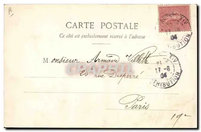 Pierrot — A Pinça de Ouro — M.M. Heugel e Cie, Paris — Verso