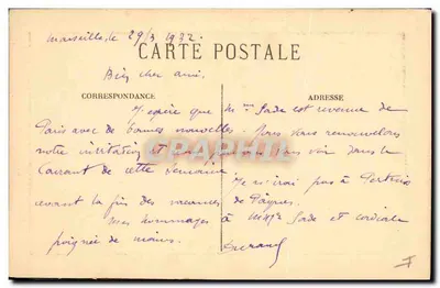 Ogród doświadczalny — Kaktus — Algier — nr 26 — Rewers