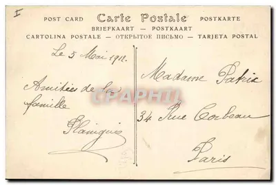 SAINT-LEU (Seine-et-Oise) — Na Floresta — J. Hot, n°171 — Verso