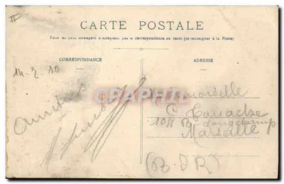 La Ste-BAUME — O Grande Carvalho — Rose Roure, editor Marseille — Verso