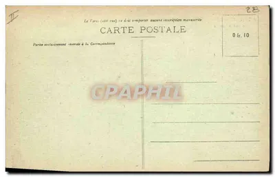 Omgeving van Châteauneuf-en-Thymerais — De Eik Lorette — G. Foucault, uitgever, Dreux — Achterkant