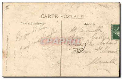 La Sainte-Baume — Wielki dąb — Rose Rolle, Édit. Marseille — Rewers